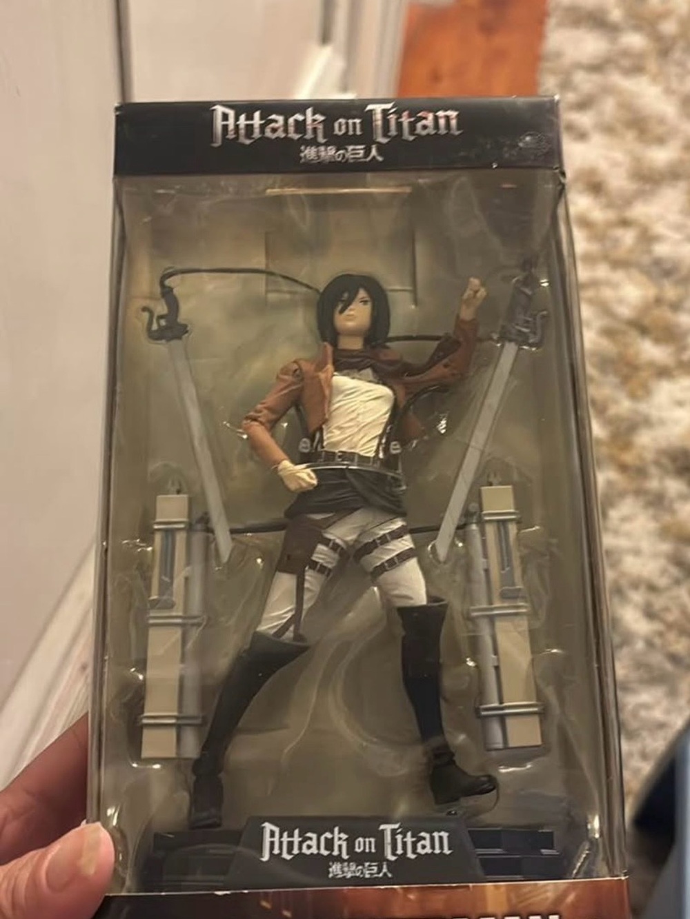 Mikasa Ackerman Collectible Figure - Brown, Black, White